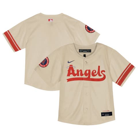 Toddler Nike  Natural Los Angeles Angels City Connect Team Limited Jersey