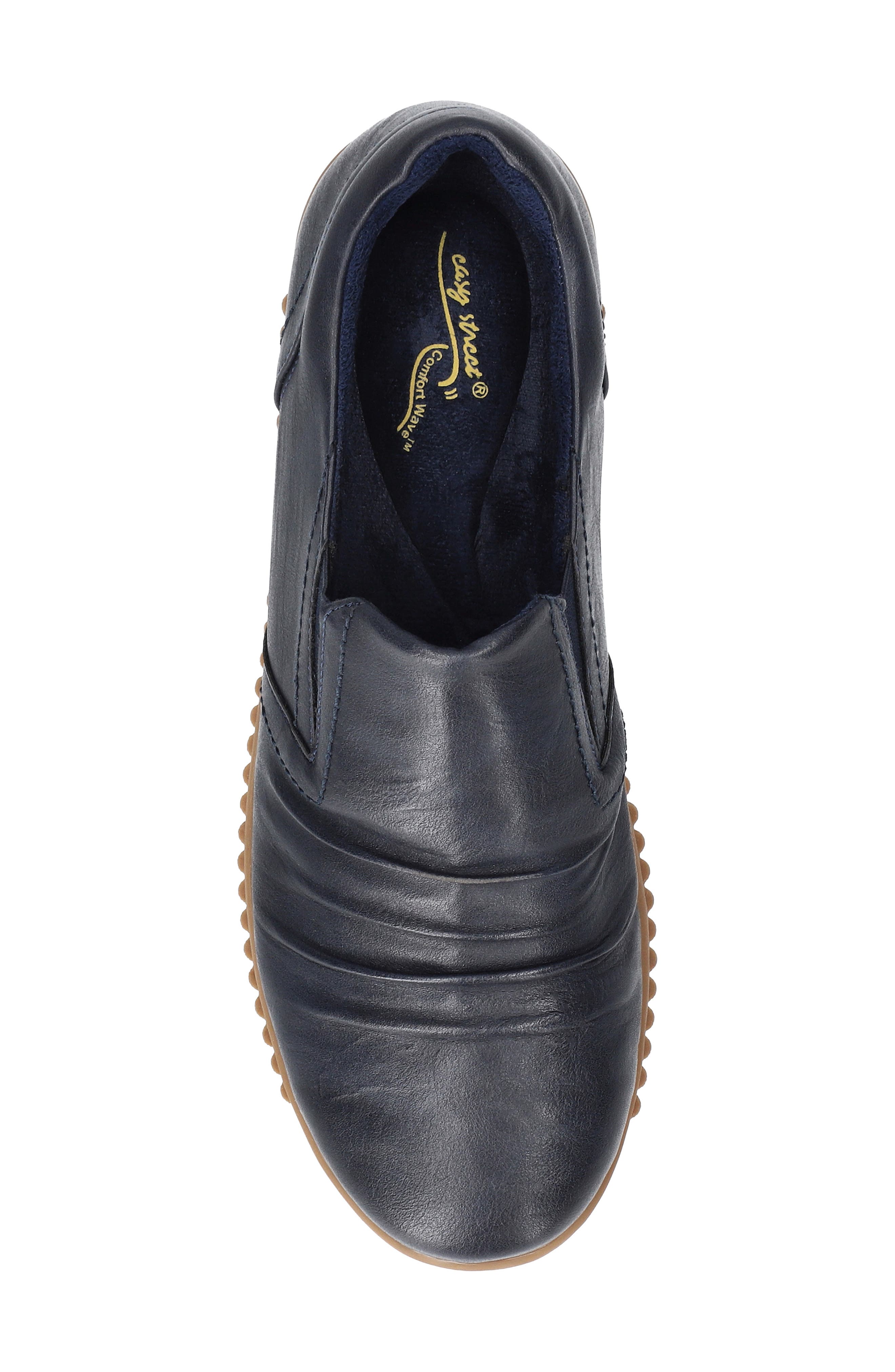 EASY STREET Kipper Slip-On Sneaker, Alternate, color, Navy