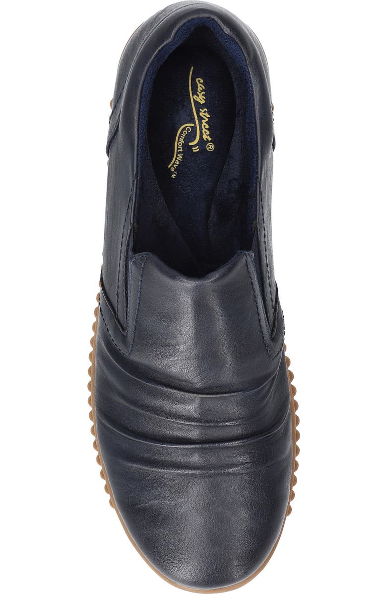 EASY STREET Kipper Slip-On Sneaker, Alternate, color, Navy