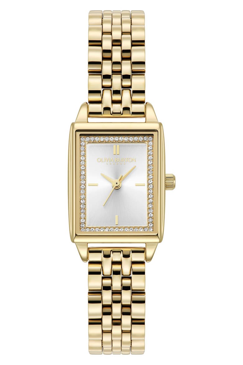 Classics Rectangular Bracelet Watch, 20mm video