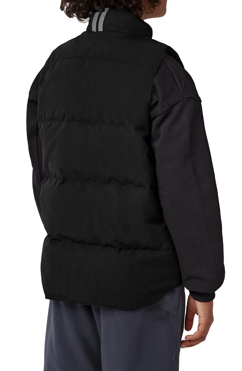 Canada Goose Kids' Vanier Down Vest, Alternate, color, Black - Noir