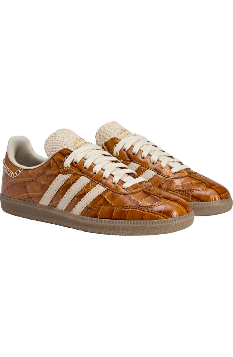 ADIDAS X WALES BONNER x Wales Bonner Gender Inclusive Samba Croc Embossed Leather Sneaker, Main, color,