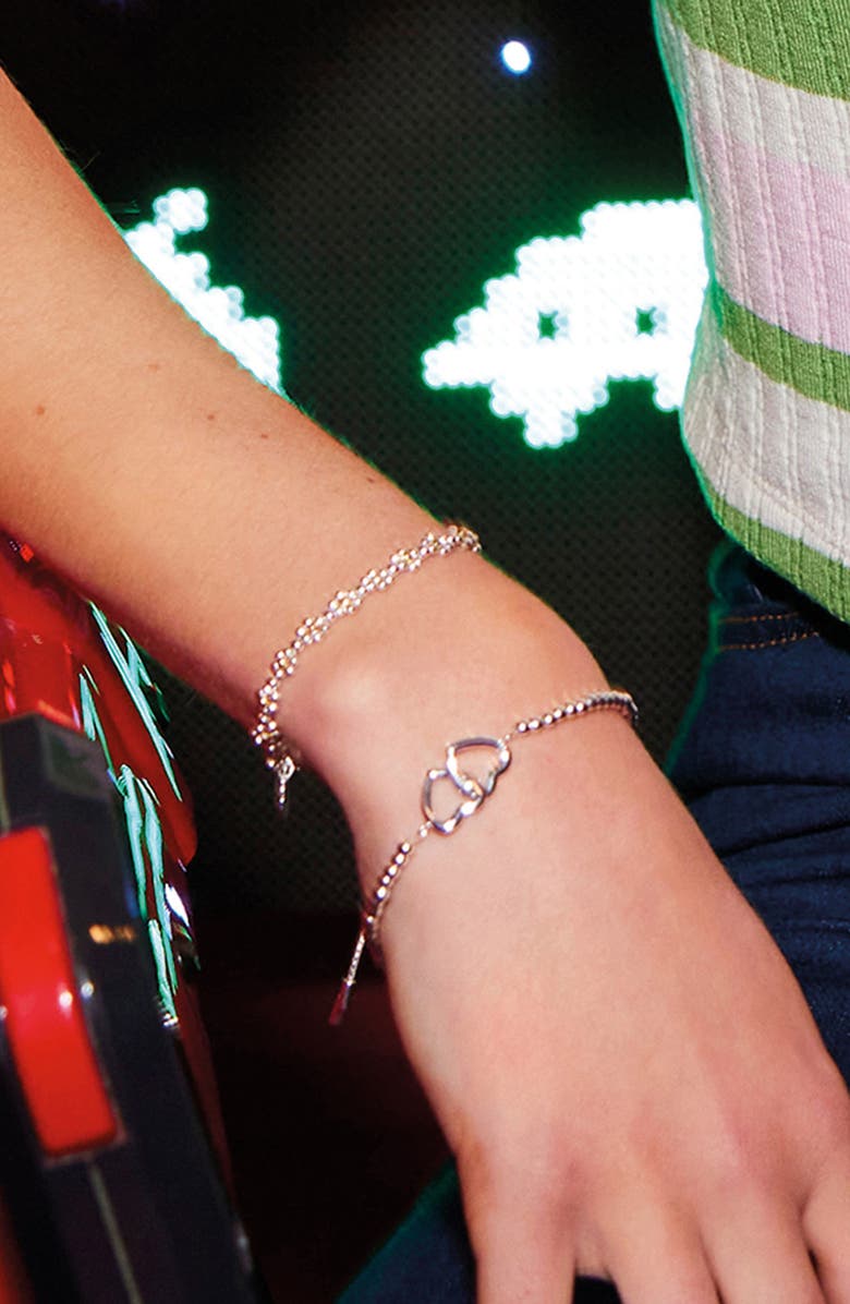 Estella Bartlett Amelia Daisy Chain Bracelet, Alternate, color, Gold And Silver