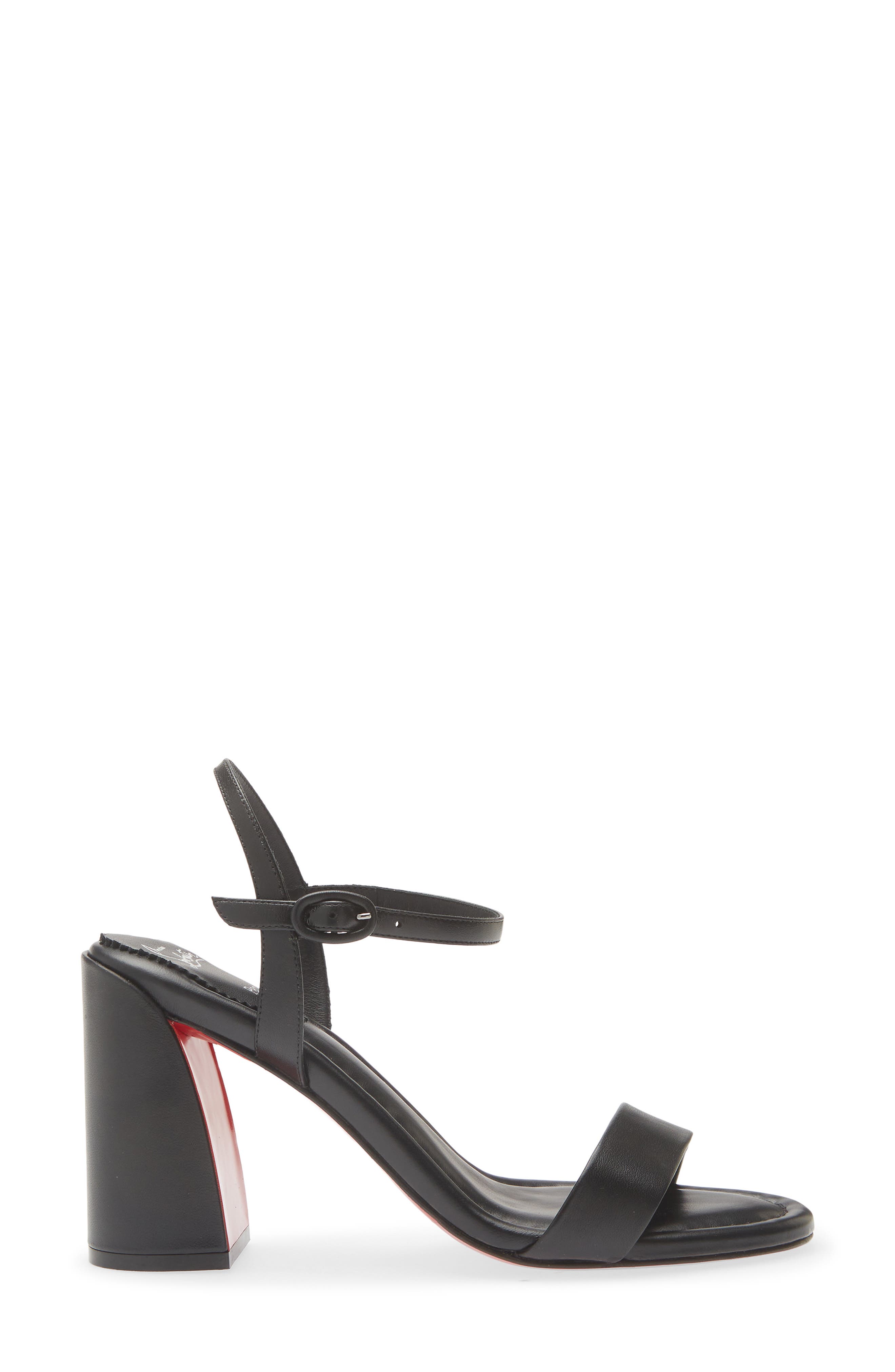 Christian Louboutin Miss Jane Sandal, Alternate, color, B439 Black/ Lin Black