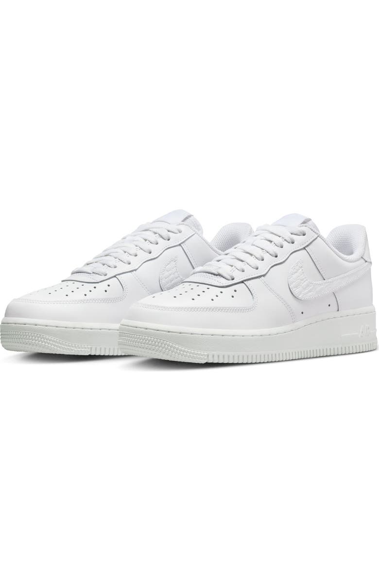 Nike Air Force 1 '07 SE Sneaker, Main, color, White/ White/ Neutral Grey