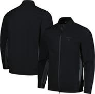 LEVELWEAR Men's Levelwear  Black Chicago Bulls Harrington Full-Zip Jacket