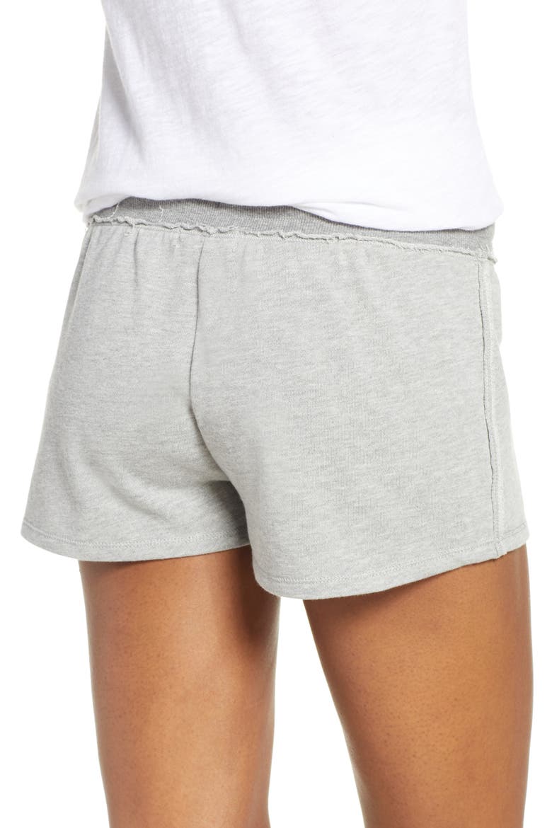 Laid Back Lounge Shorts, Alternate, color, HEATHER GREY