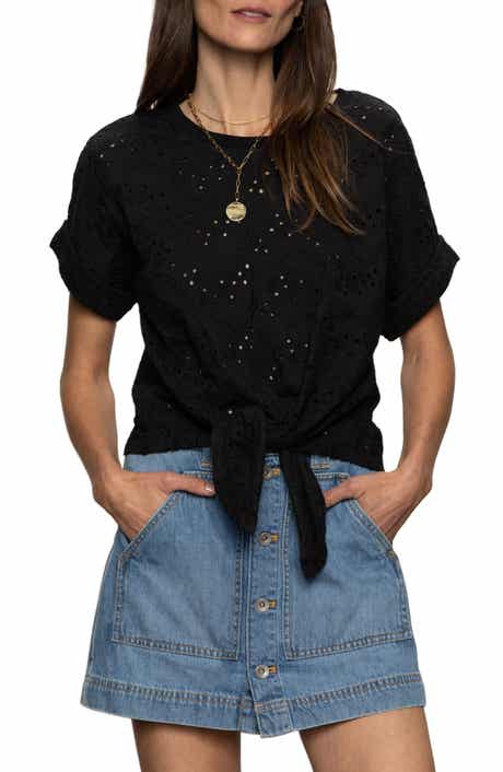 Sanctuary All Day Eyelet Embroidery T-Shirt