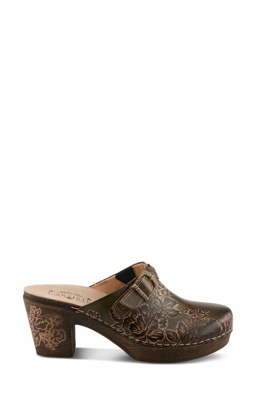 L'artiste By Spring Step Calliroe Platform Clog In Multi