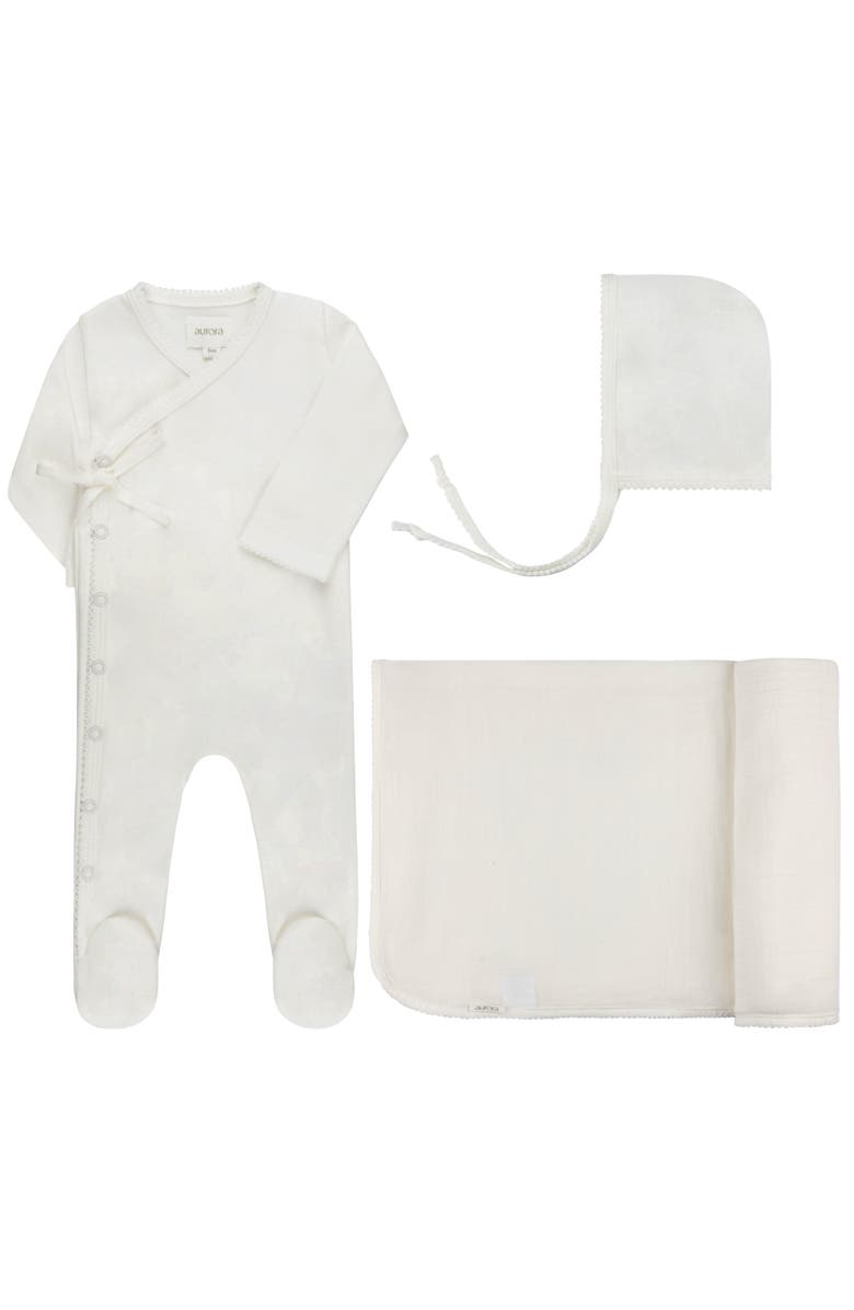 Ely's & Co. Aurora Classics Kimono Collection - Take Me Home Set, Main, color, Ivory