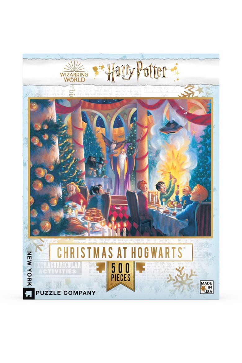 Christmas at Hogwarts 500 500 Piece Puzzle, Main, color, No Color