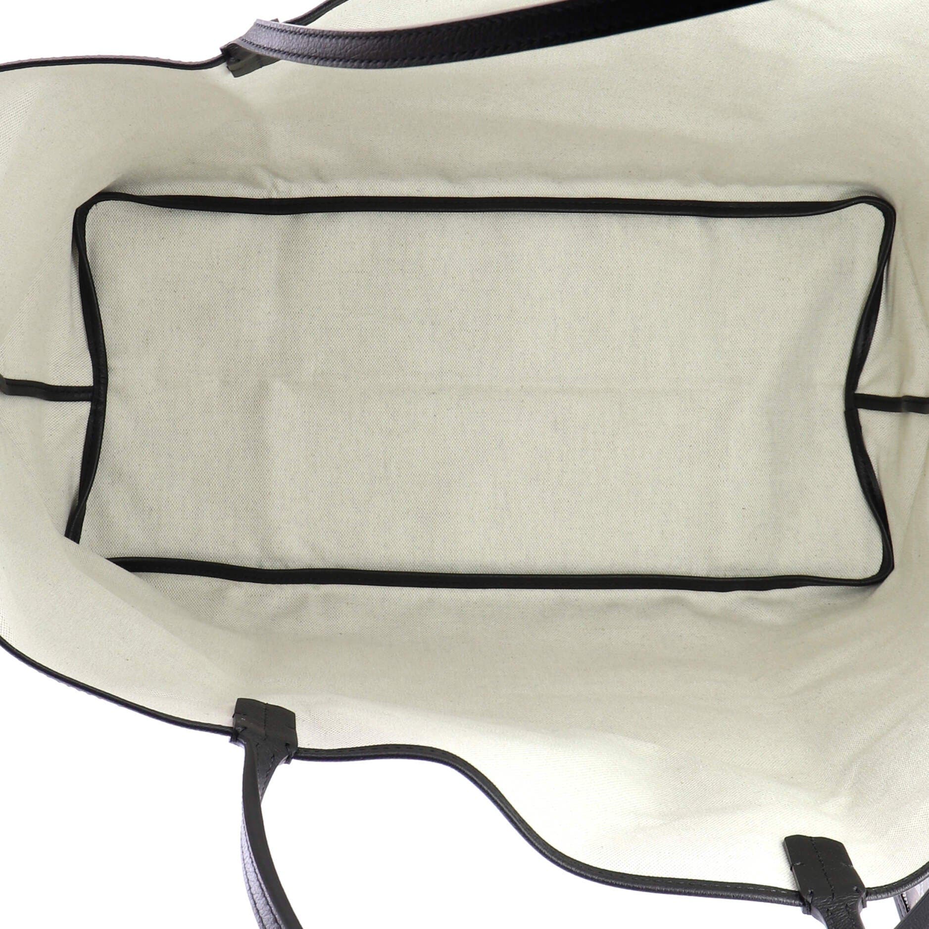 Saint Louis Tote Coated Canvas GM, Alternate, color, Black