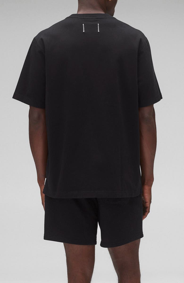 Reigning Champ Monogram Embroidered Midweight Jersey T-Shirt, Alternate, color, 