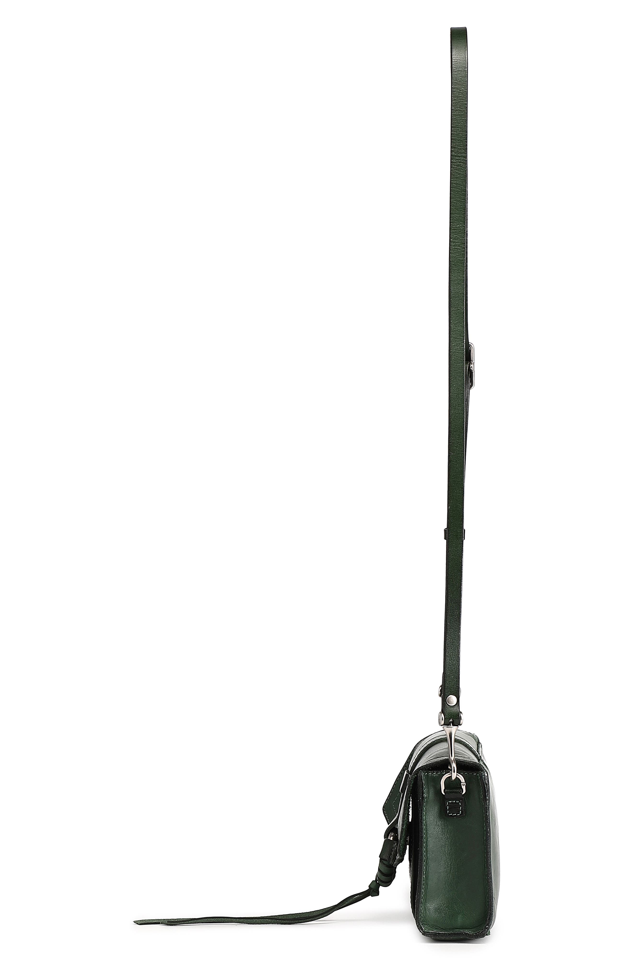 Anemone Crossbody Bag, Alternate, color, GREEN