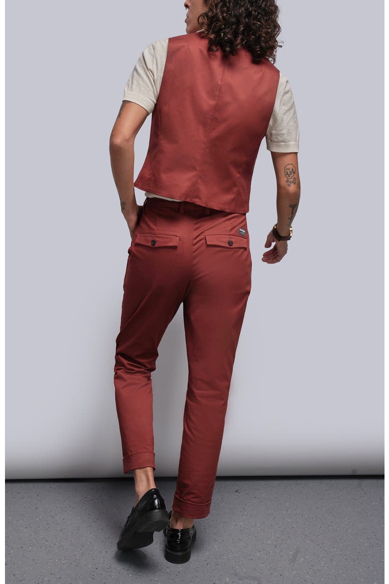 The Essential Vest, Alternate, color, CINNAMON