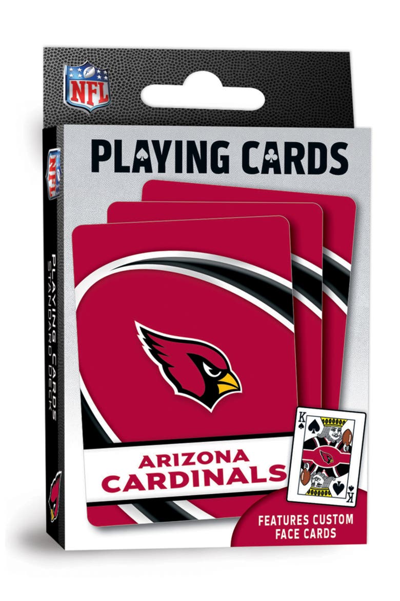 Arizona Cardinals Playing Cards, Main, color, Multicolor
