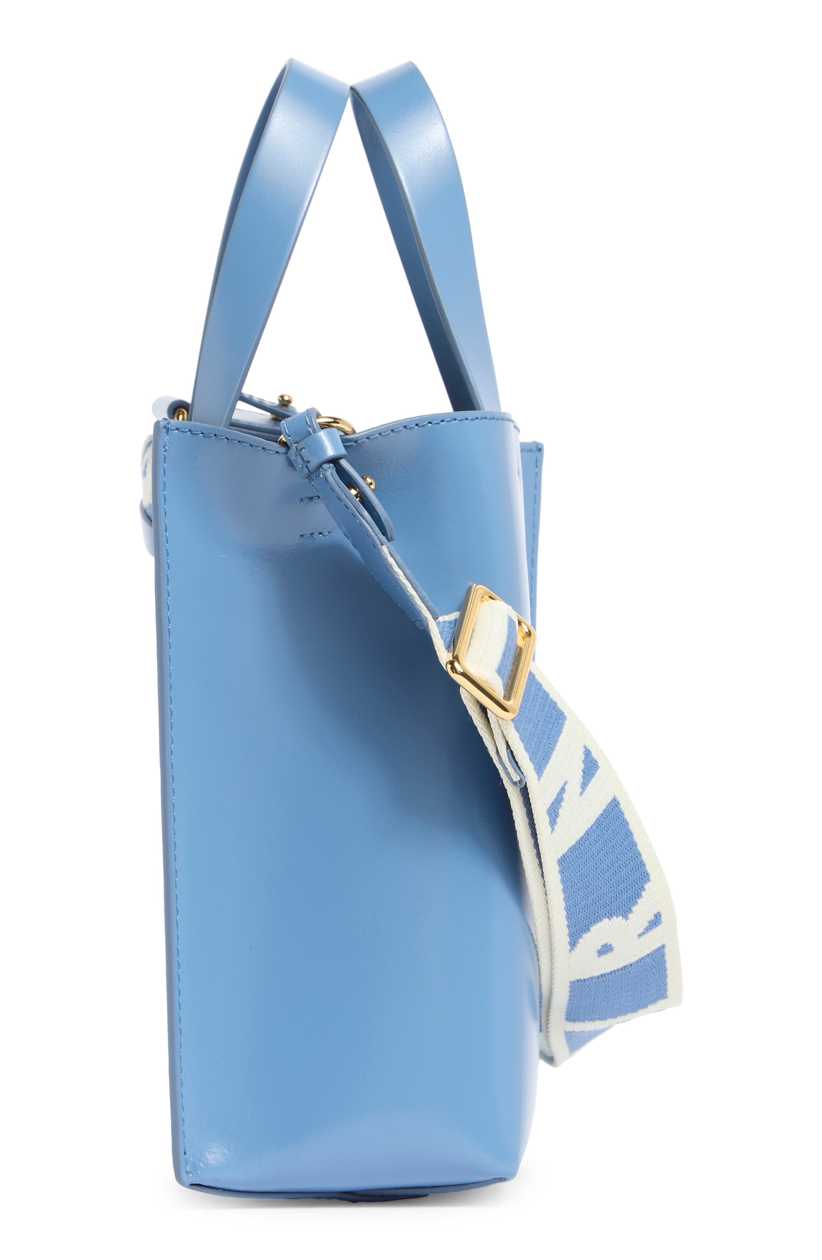 Marni Nano Museo Leather Tote, Alternate, color, 