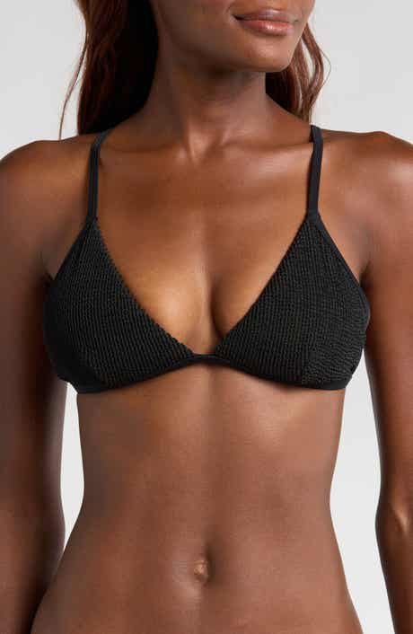 Good American Always Fit Bikini Top