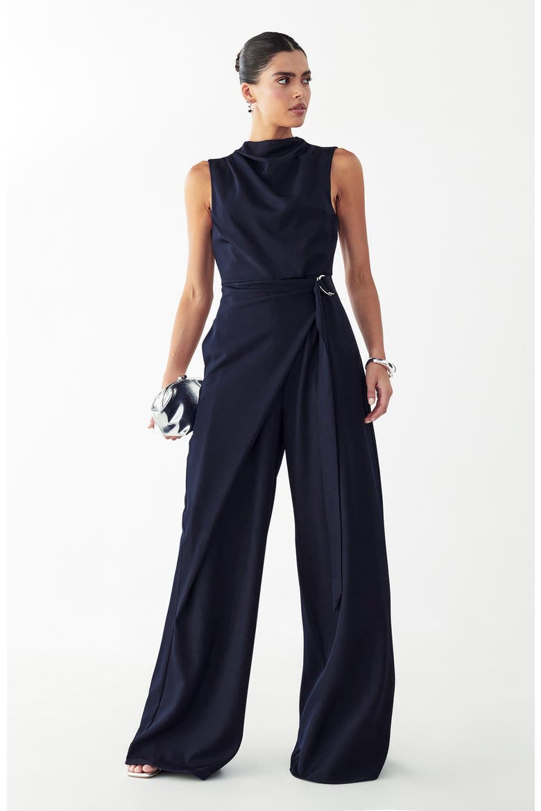 Clove Jumpsuit, Alternate, color, Midnight Navy