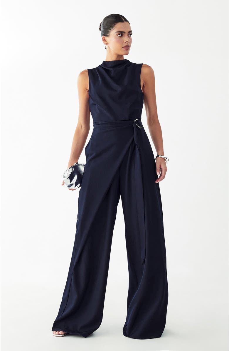 WILLA Clove Jumpsuit, Alternate, color, Midnight Navy