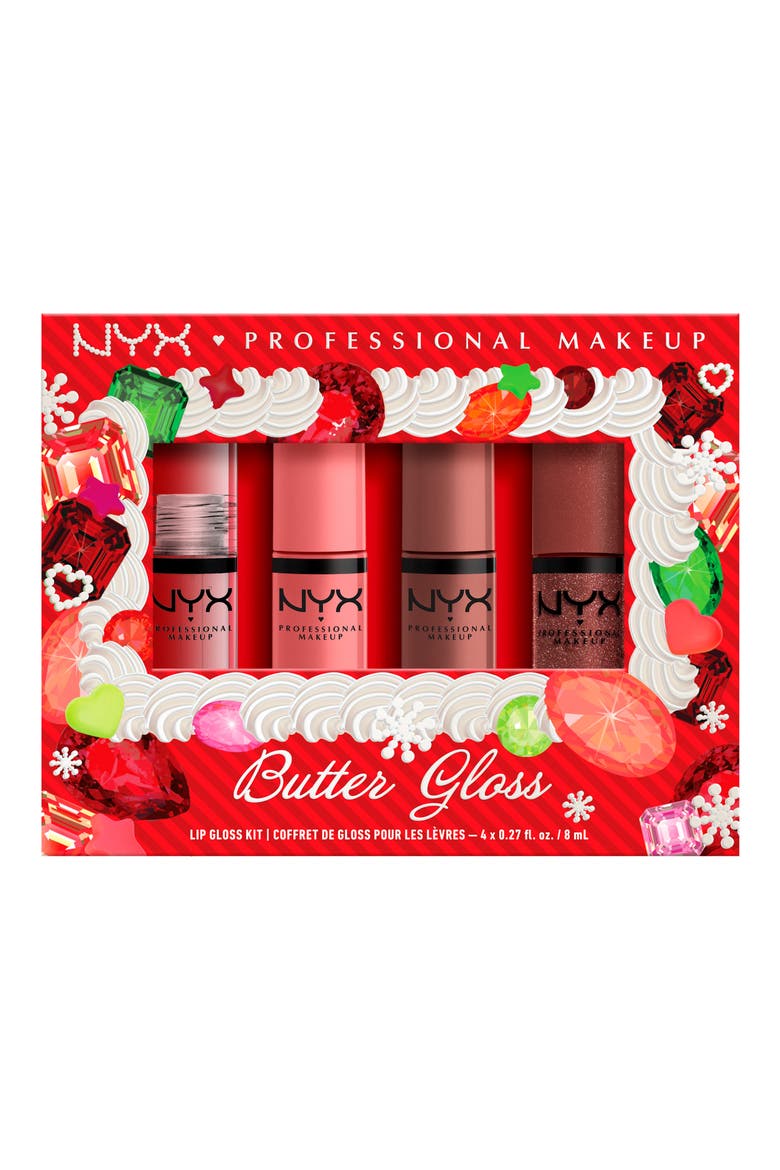 Butter Gloss Lip Gloss Kit (Limited Edition), Main, color, NO COLOR