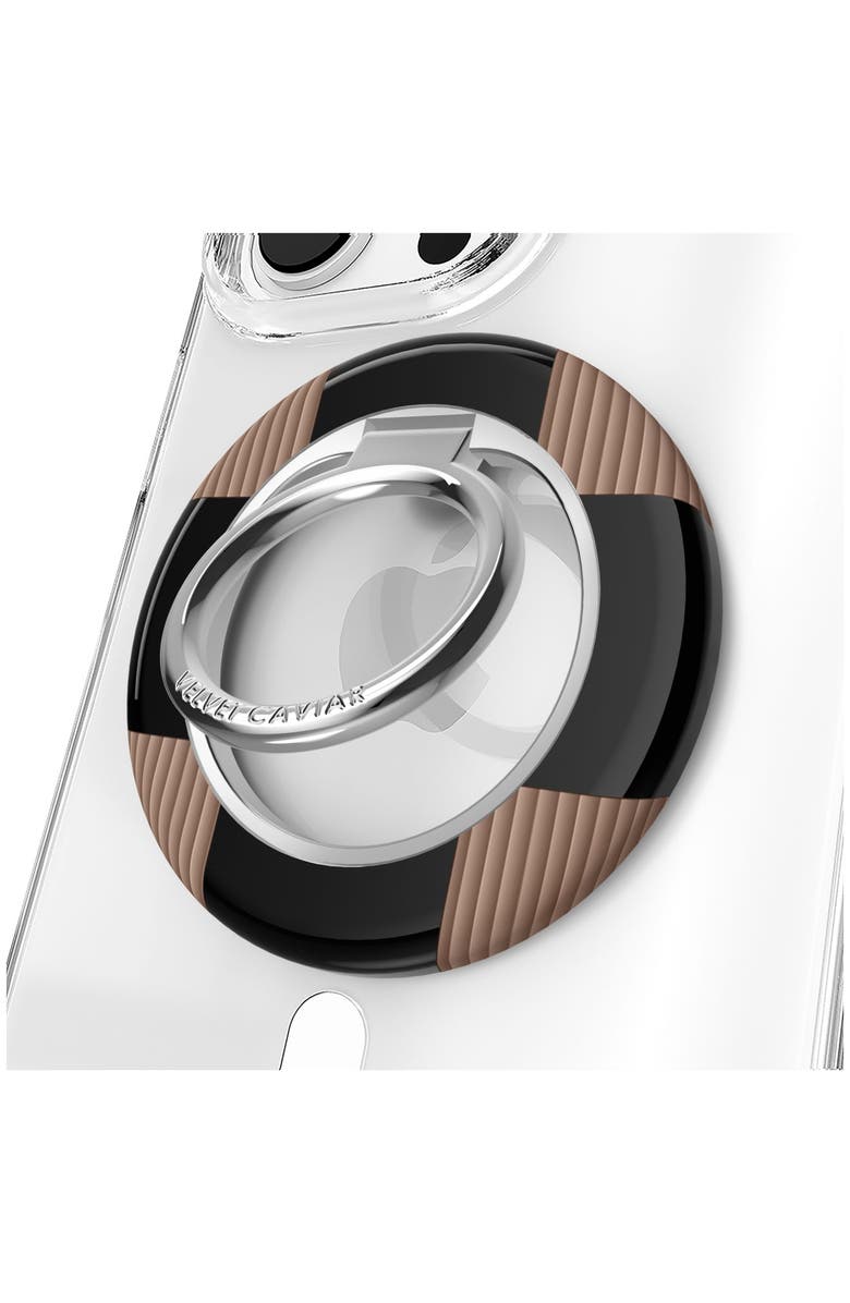 VELVET CAVIAR MagSafe Grip Rings, Alternate, color, Brown Multicolor