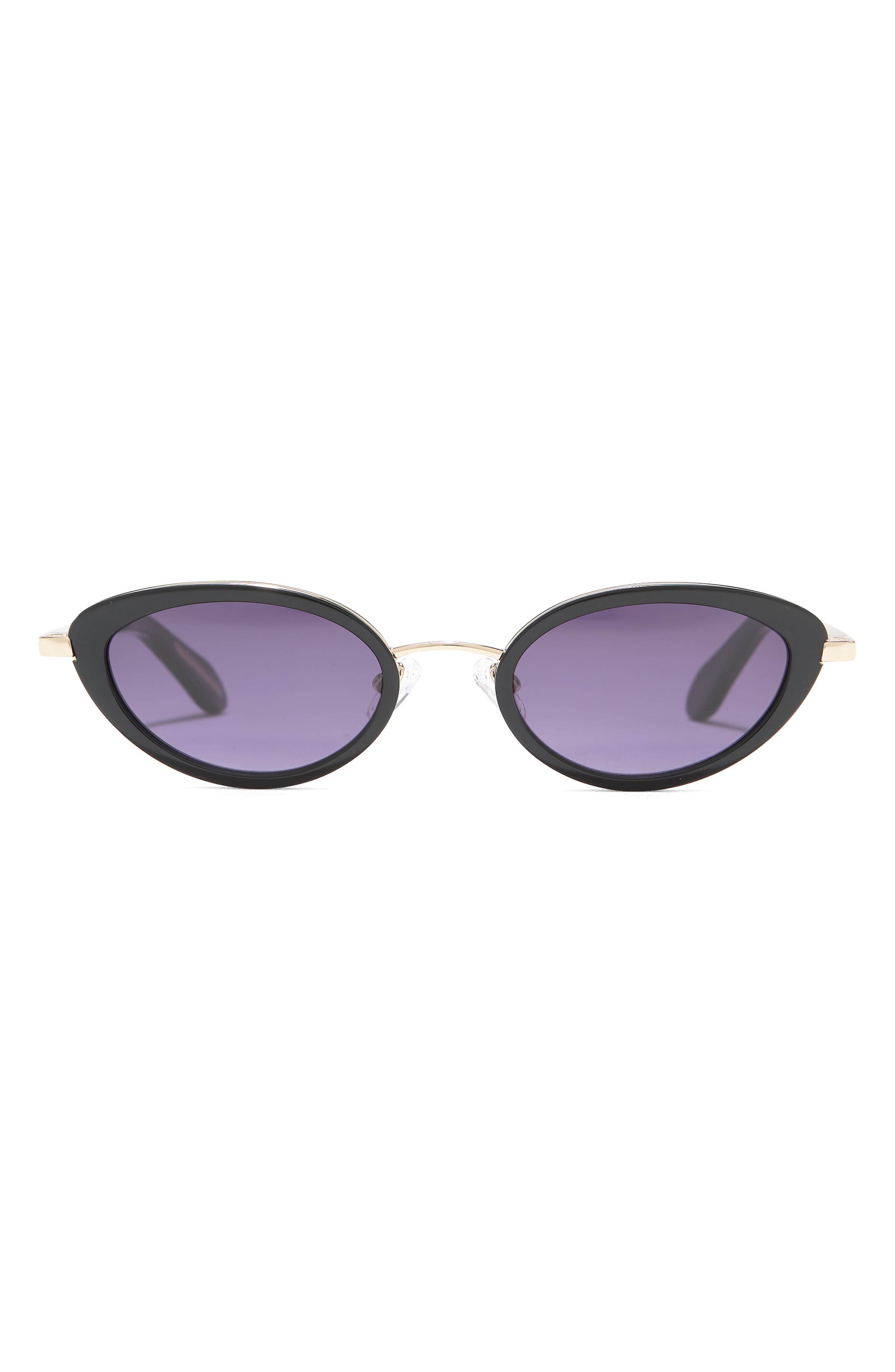 BCBG 49mm Oval Cat Eye Sunglasses
