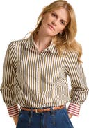 Brakeburn Vicky Long Sleeve Striped Shirt