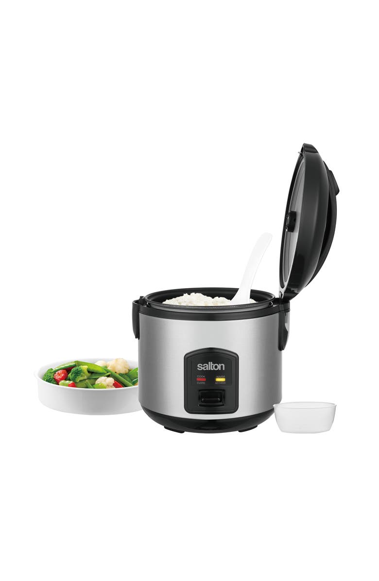 Salton 8 Cup Rice Cooker, Alternate, color, Black