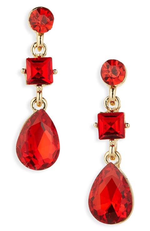 Crystal Drop Earrings