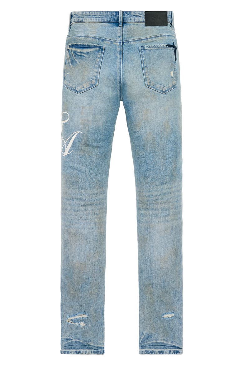 Bryant Skinny Jeans, Alternate, color, CIEL FADE CURSIVE