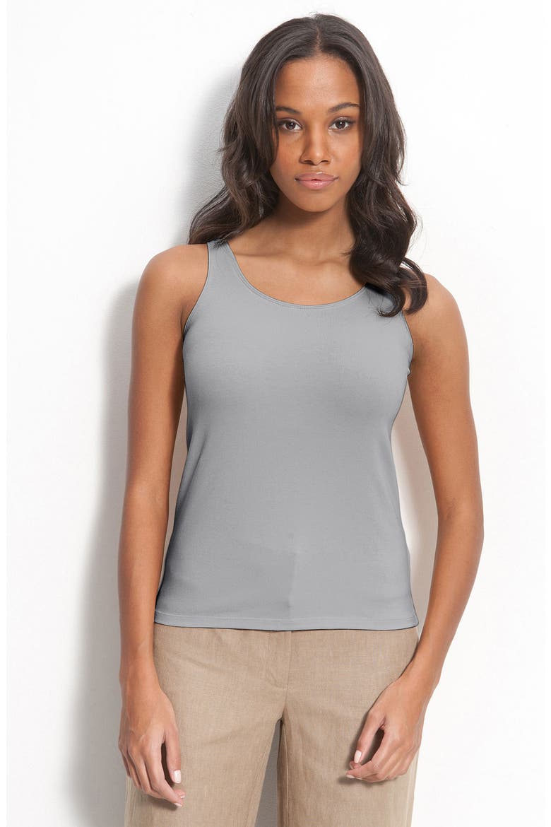 Organic Cotton Tank, Main, color, ASH