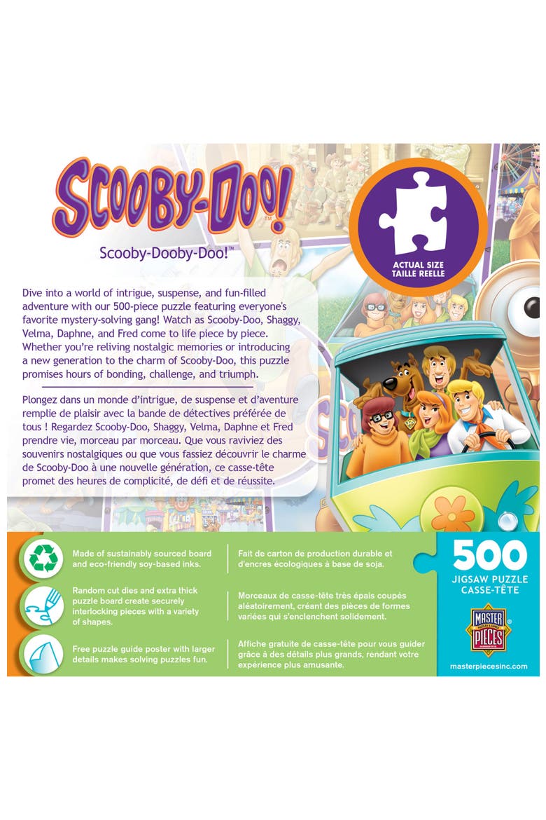 Scooby-Doo! Collage 500 Piece Puzzle, Alternate, color, Multicolor