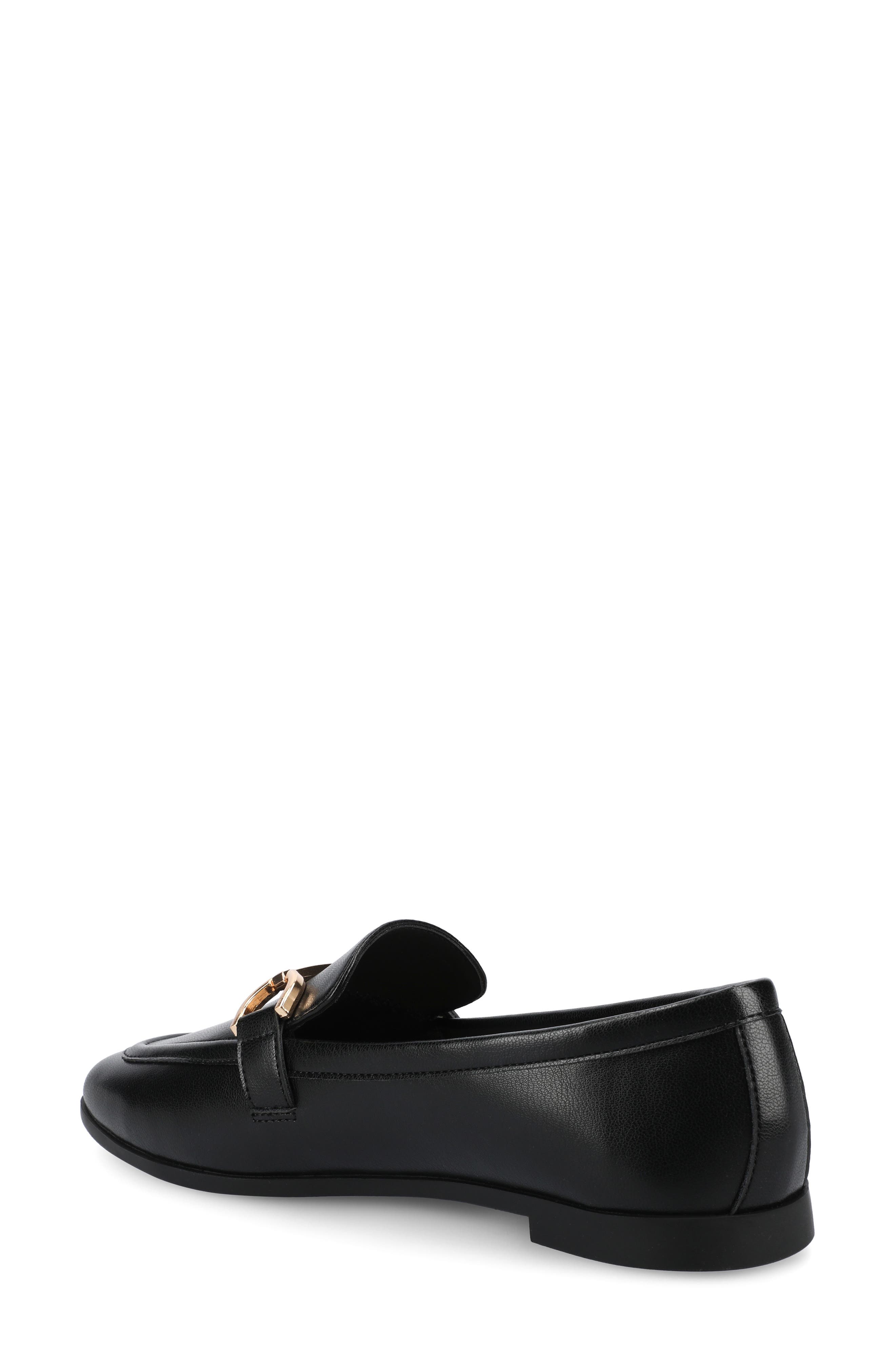 Journee Collection Mizza Bit Loafer, Alternate, color, Black