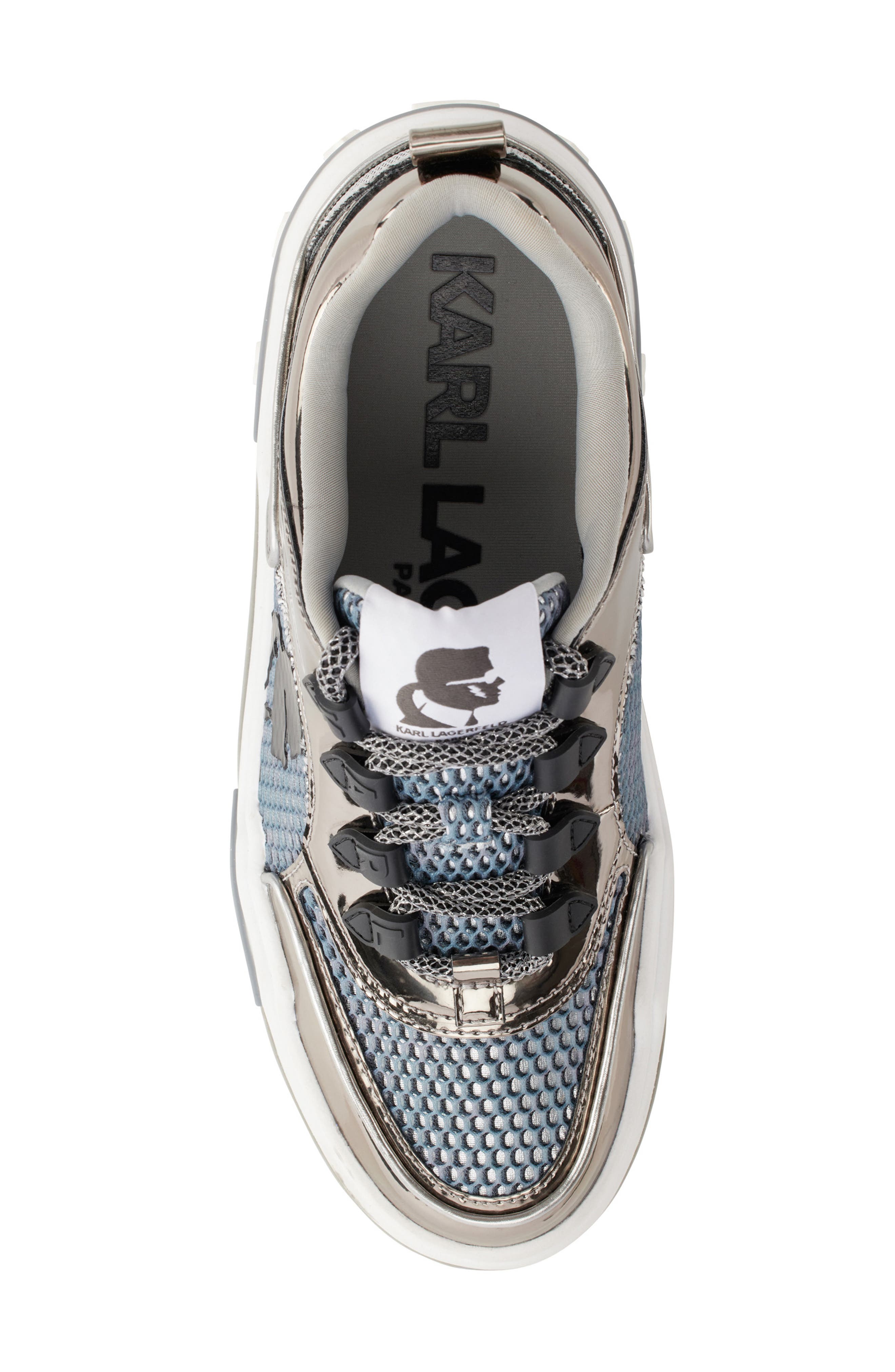 KARL LAGERFELD PARIS Colden Sneaker, Alternate, color, 