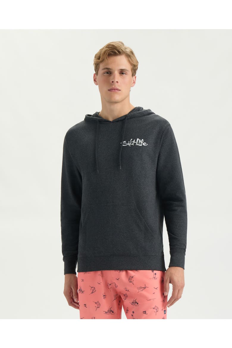 First Light Hoodie, Main, color, Charcoal Heather