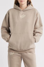 HAPPY CAMP3R Puff Series Core Logo Cotton Blend Hoodie