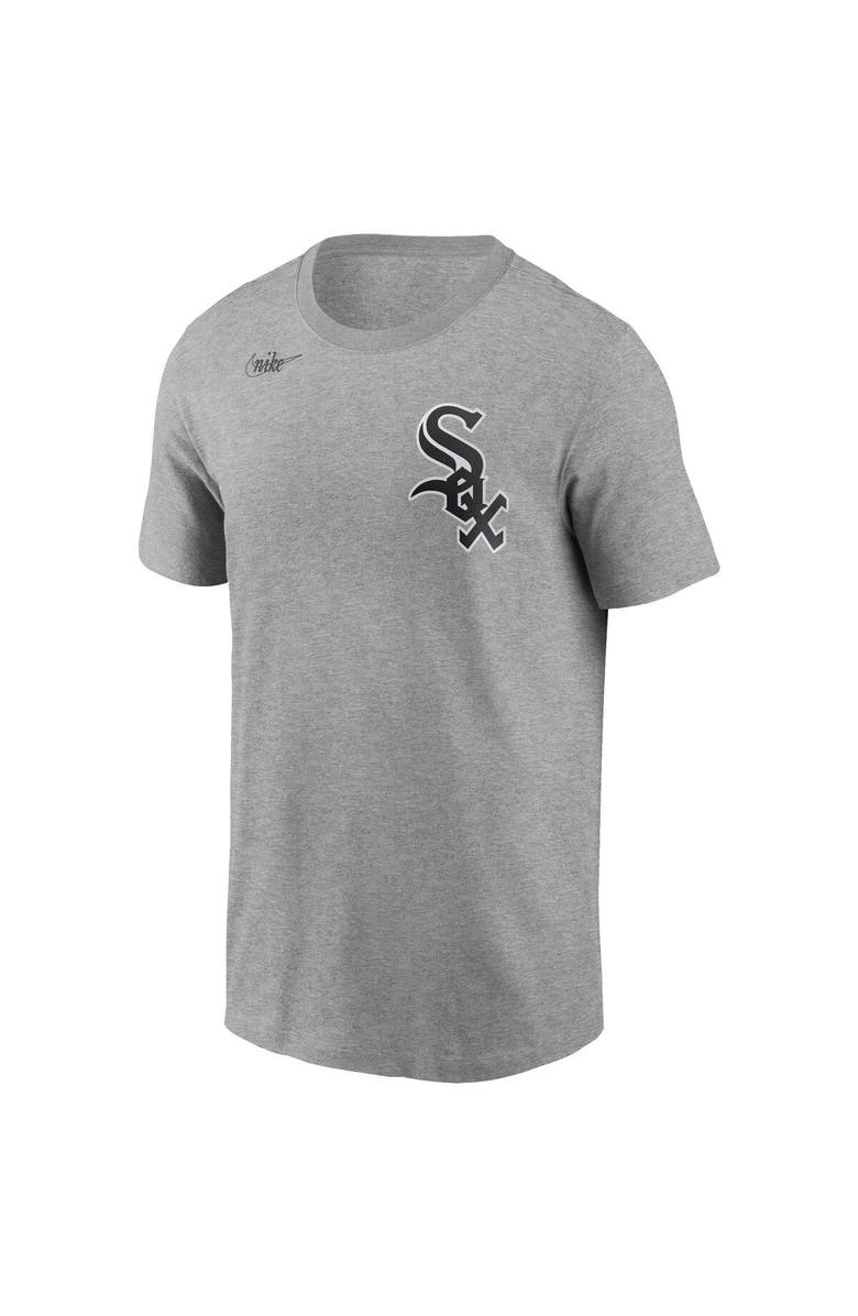 Nike Men's Nike Frank Thomas Heathered Gray Chicago White Sox Cooperstown Collection Name & Number T-Shirt, Alternate, color,