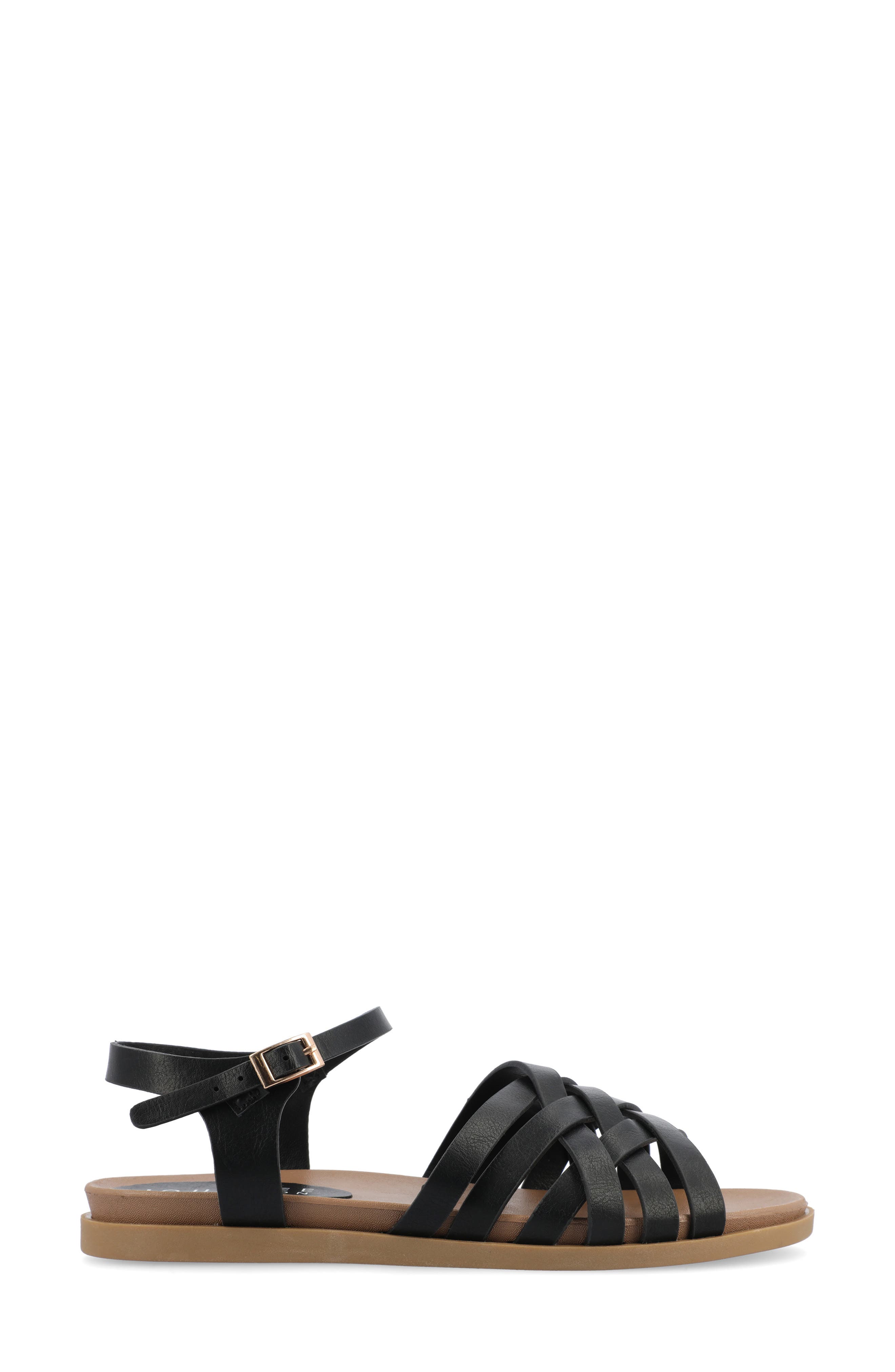 Journee Collection Kimmie Ankle Strap Sandal, Alternate, color, 