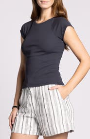 Thread & Supply Winslet Rib Raglan Sleeve T-Shirt