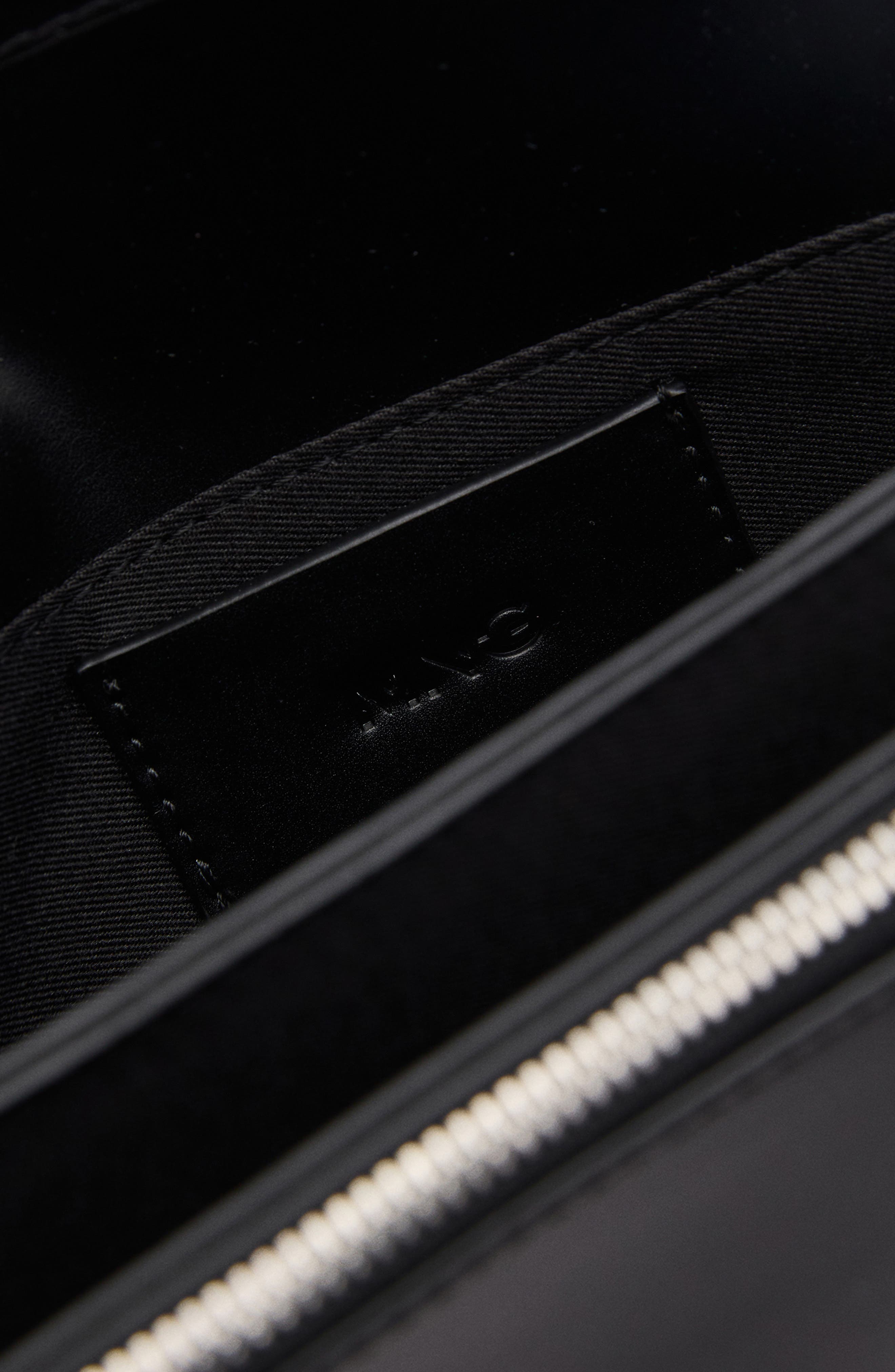 MANGO Faux Leather Shoulder Bag, Alternate, color, 