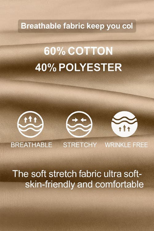 Benben Mens 2 Pack Chinos Slim Fit Stretch Pants In Black