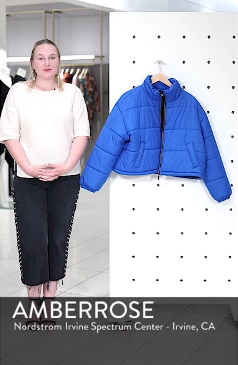 Crop Puffer Jacket, sales video thumbnail