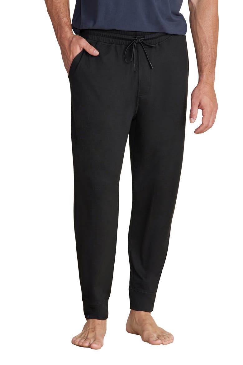 Butterchic Knit Heavy Joggers, Main, color, BLACK