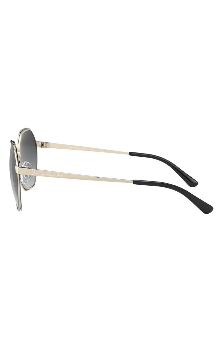 Michael Kors 57mm Gradient Round Sunglasses, Alternate, color,