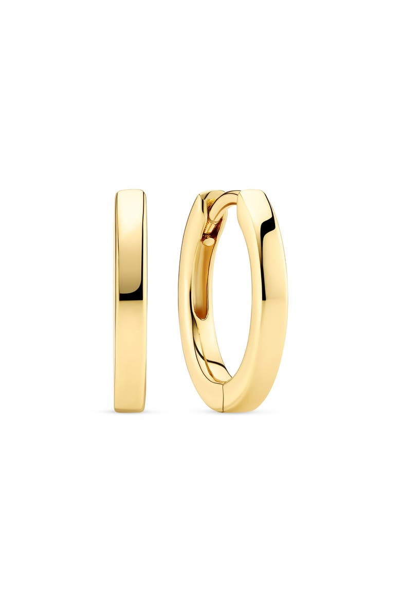 Earrings Ellera Pianura, Main, color, 18k Gold Plate