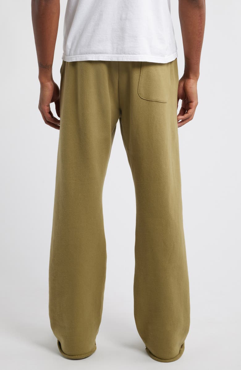 HONOR THE GIFT Raw Hem Logo Sweatpants, Alternate, color,