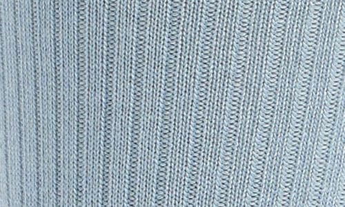 Nordstrom Casual Rib Crew Socks In Blue