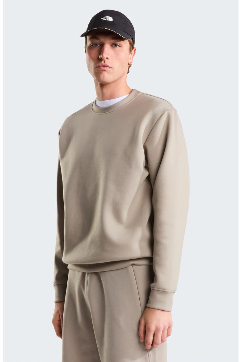 Dynamic Crew Sweatshirt, Alternate, color, STONE SLAB