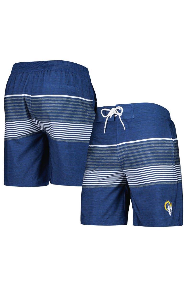 G-III SPORTS BY CARL BANKS Men's G-III Sports by Carl Banks Royal Los Angeles Rams Coastline Volley Swim Shorts, Main, color, 
